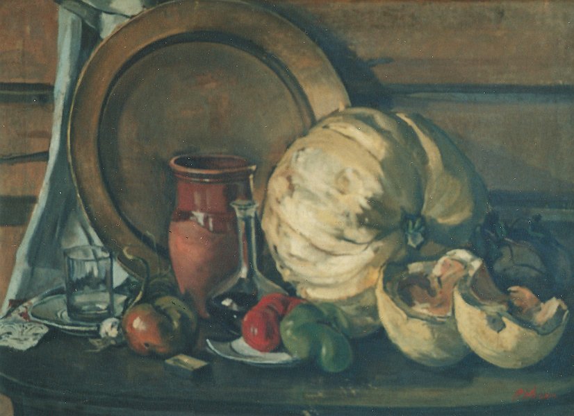 Still life 1936 oil on canvas size unknown